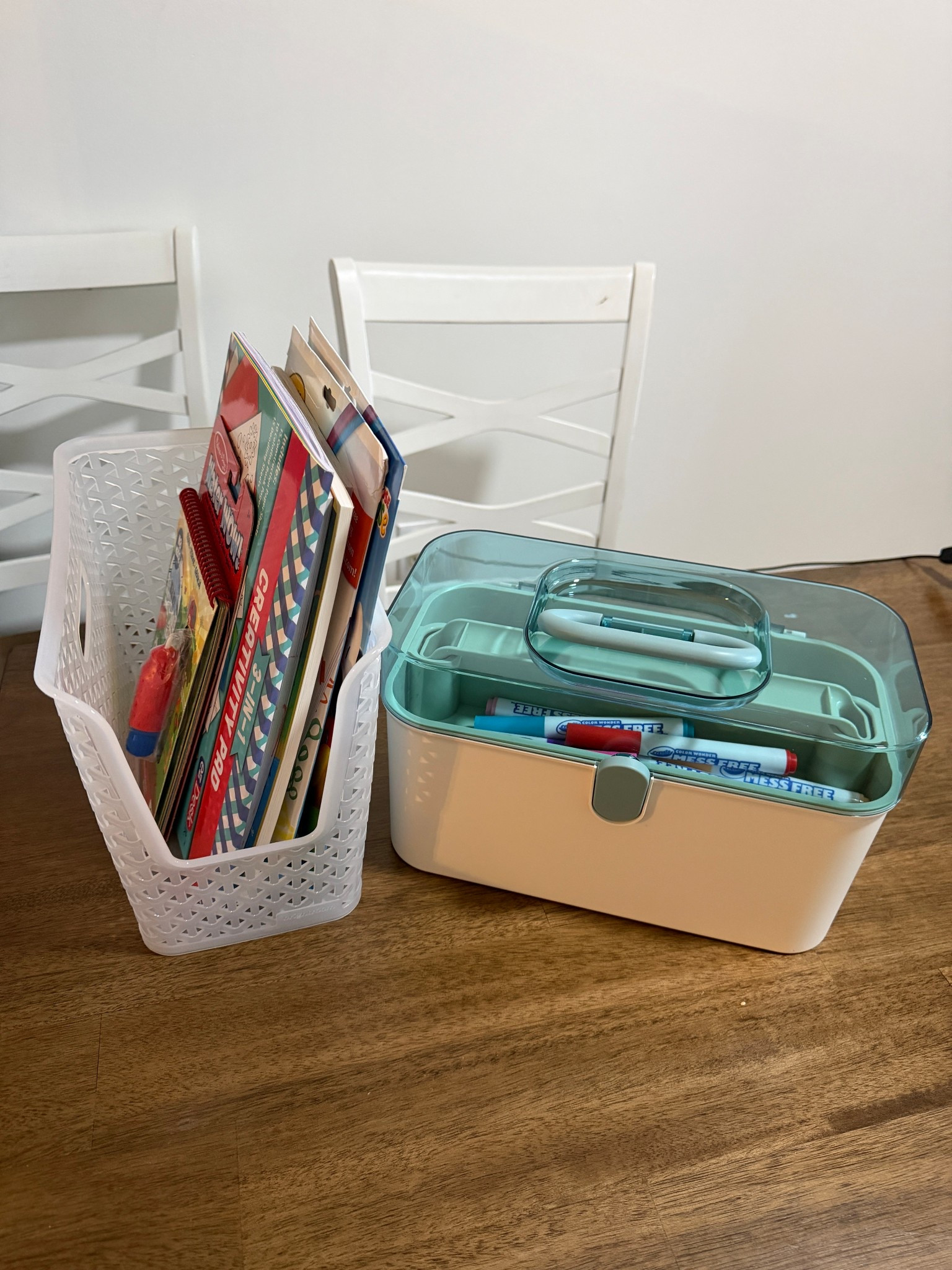 Nesting Day 2! Organizing the coloring supplies 

#LTKmomlife #LTKKids #LTKHome