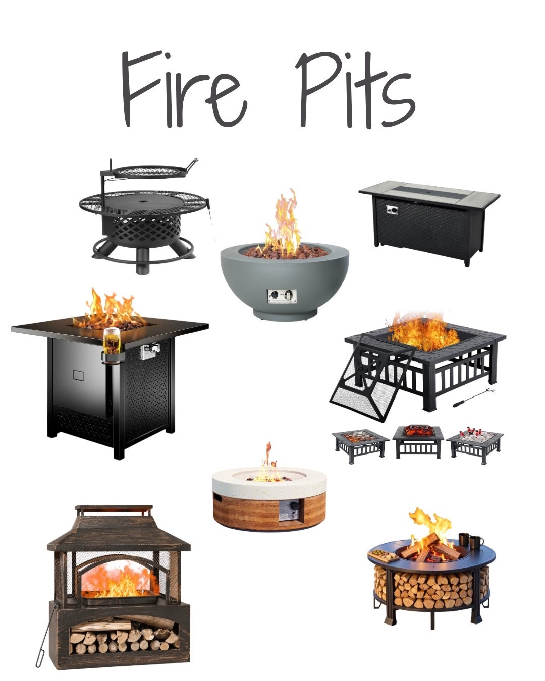 Walmart Fire Pits

#LTKHome #LTKSeasonal #LTKMothersDay
