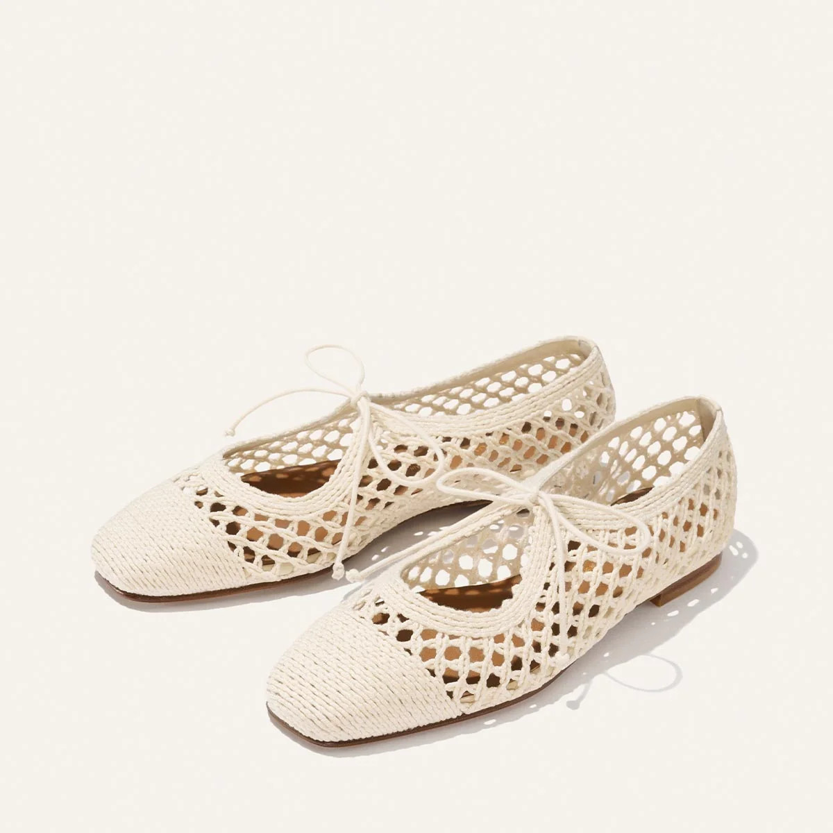 The Luna - Ecru Macrame | Margaux