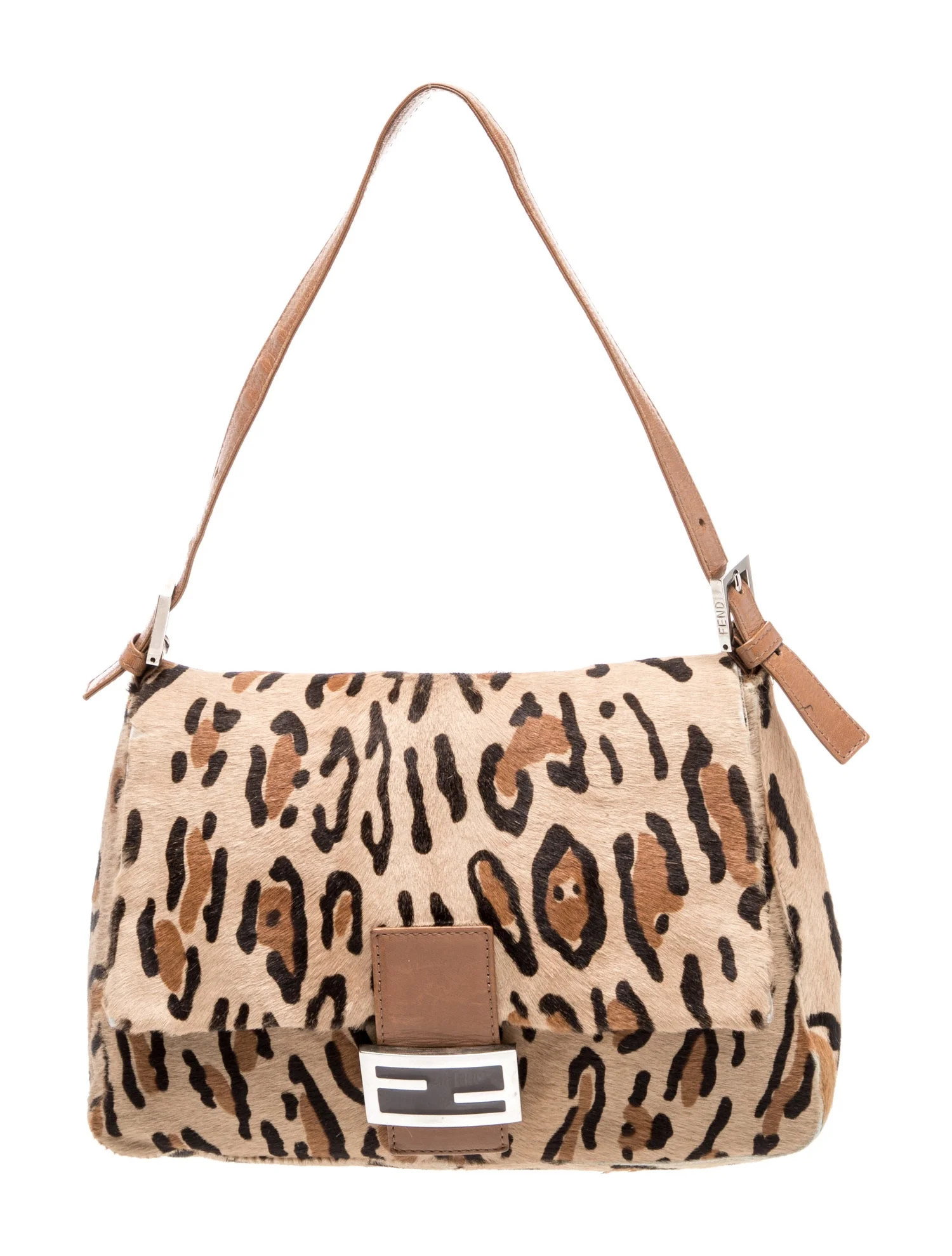 Fendi Ponyhair Mama Vintage - Neutrals Shoulder Bags, Handbags - FEN423786 | The RealReal | The RealReal