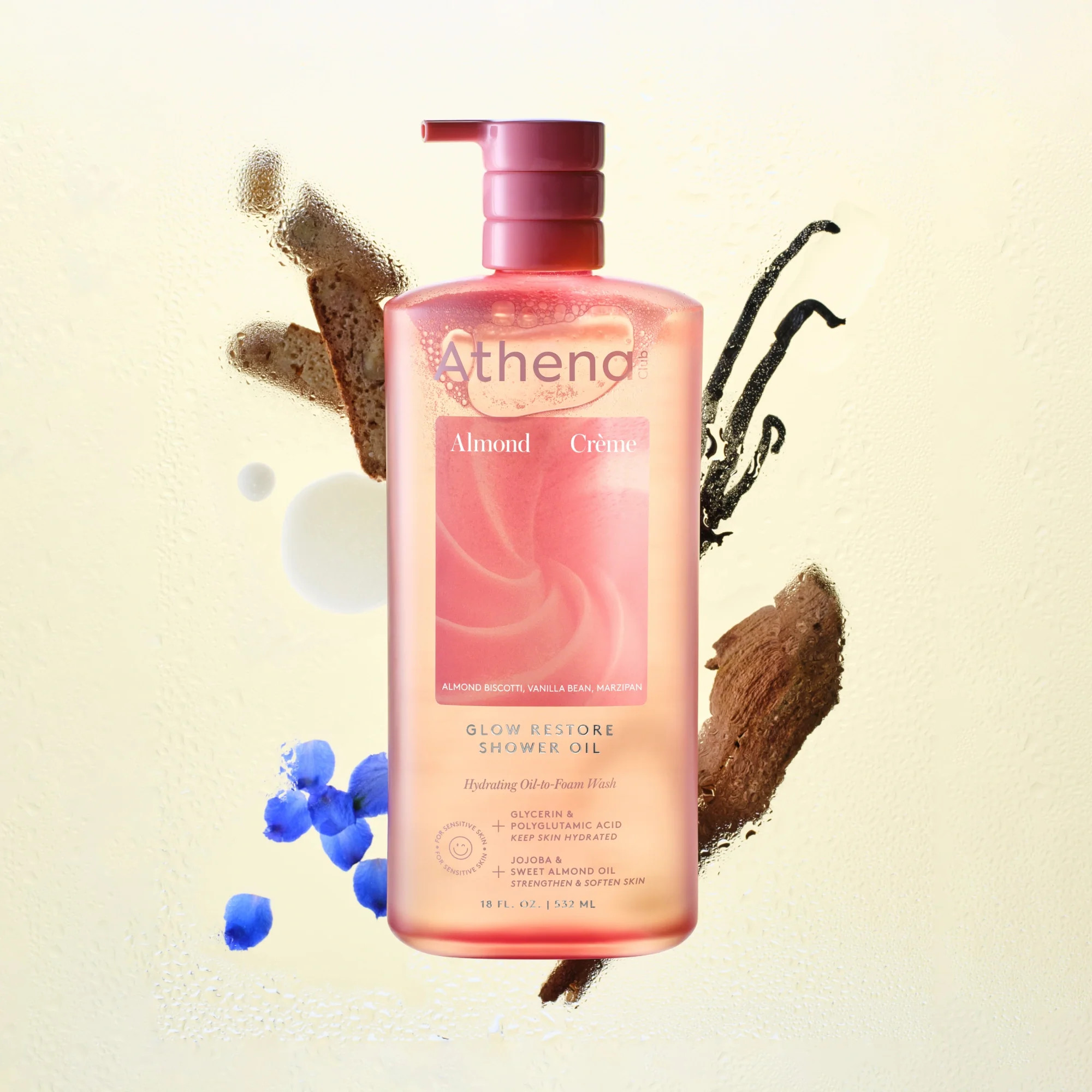 Glow Restore Shower Oil | Athena Club