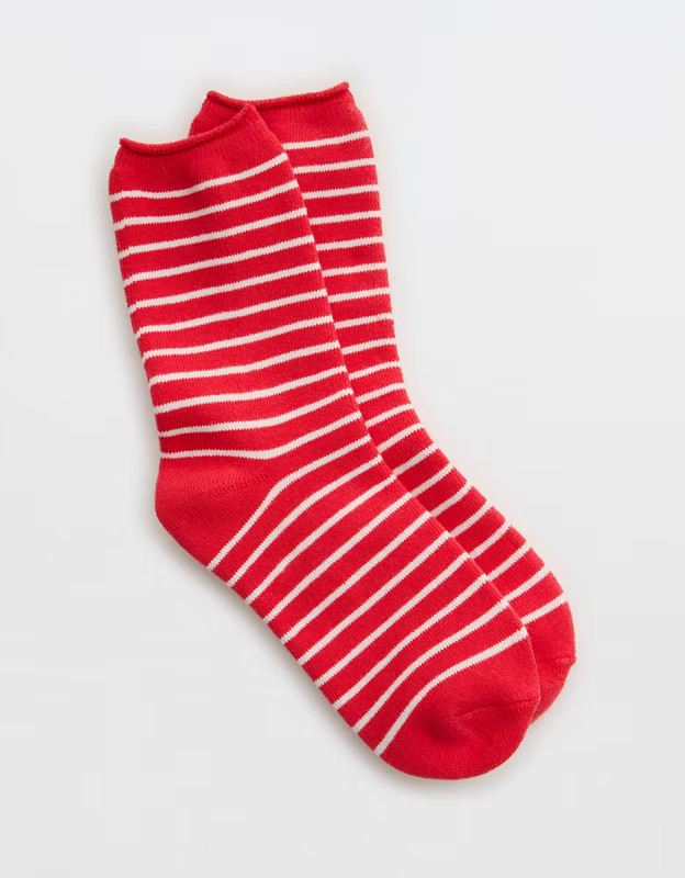 Aerie Terry Crew Socks | Aerie