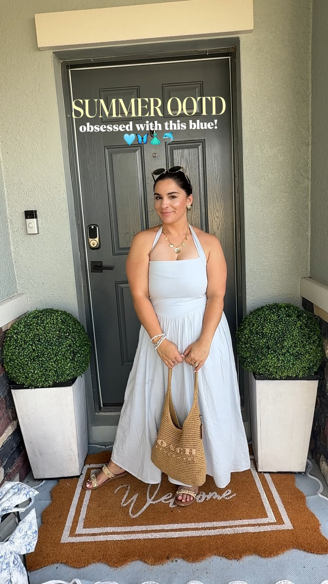 I definitely need to run back to Aeire and grab this is every color! 

#momootd #momouyfit #summeroutfit #midsizemom #ootd #summerdress #maxidress

#LTKgrwm #LTKSaleAlert