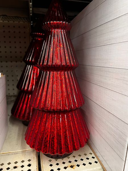 The most gorgeous, red glass mercury tree is a perfect addition to your Christmas decor. Available @walmart

#LTKSeasonal #LTKHoliday #LTKhome