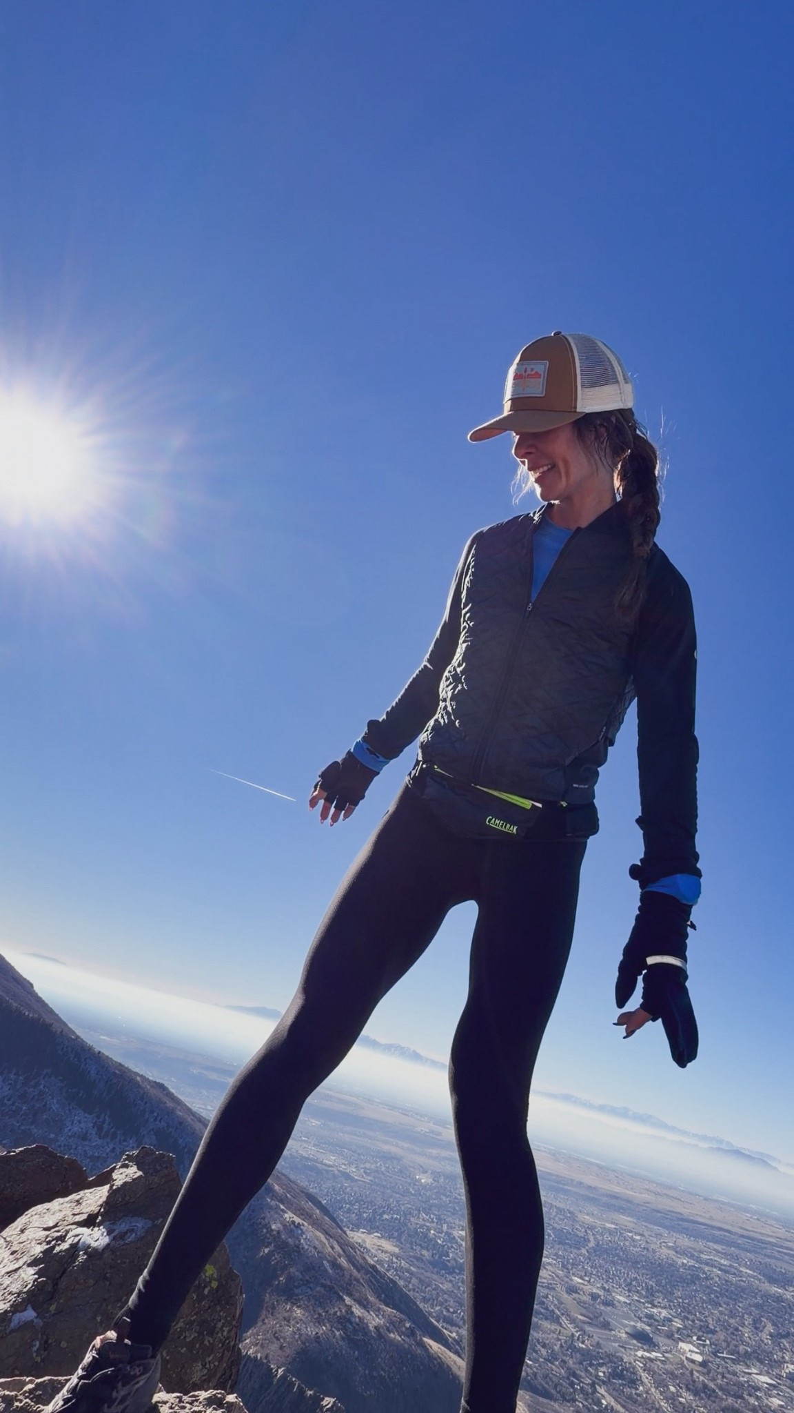 Much needed mountain time today💙⛰️ 
Leggings & long sleeve are on sale!

#LTKselfcare #LTKActive #LTKfitnessgoals