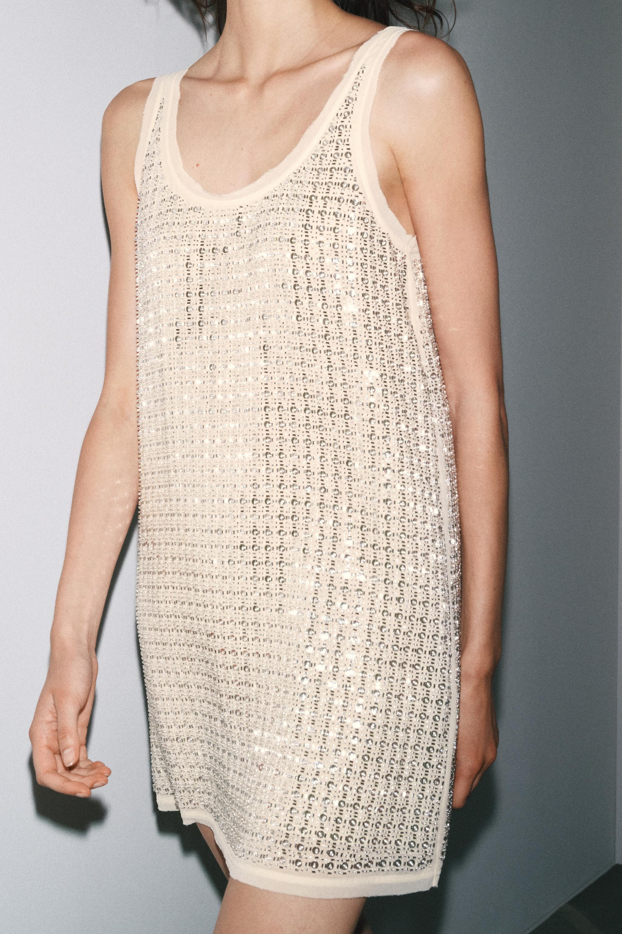 ZW COLLECTION SEQUIN MINI DRESS | Zara US