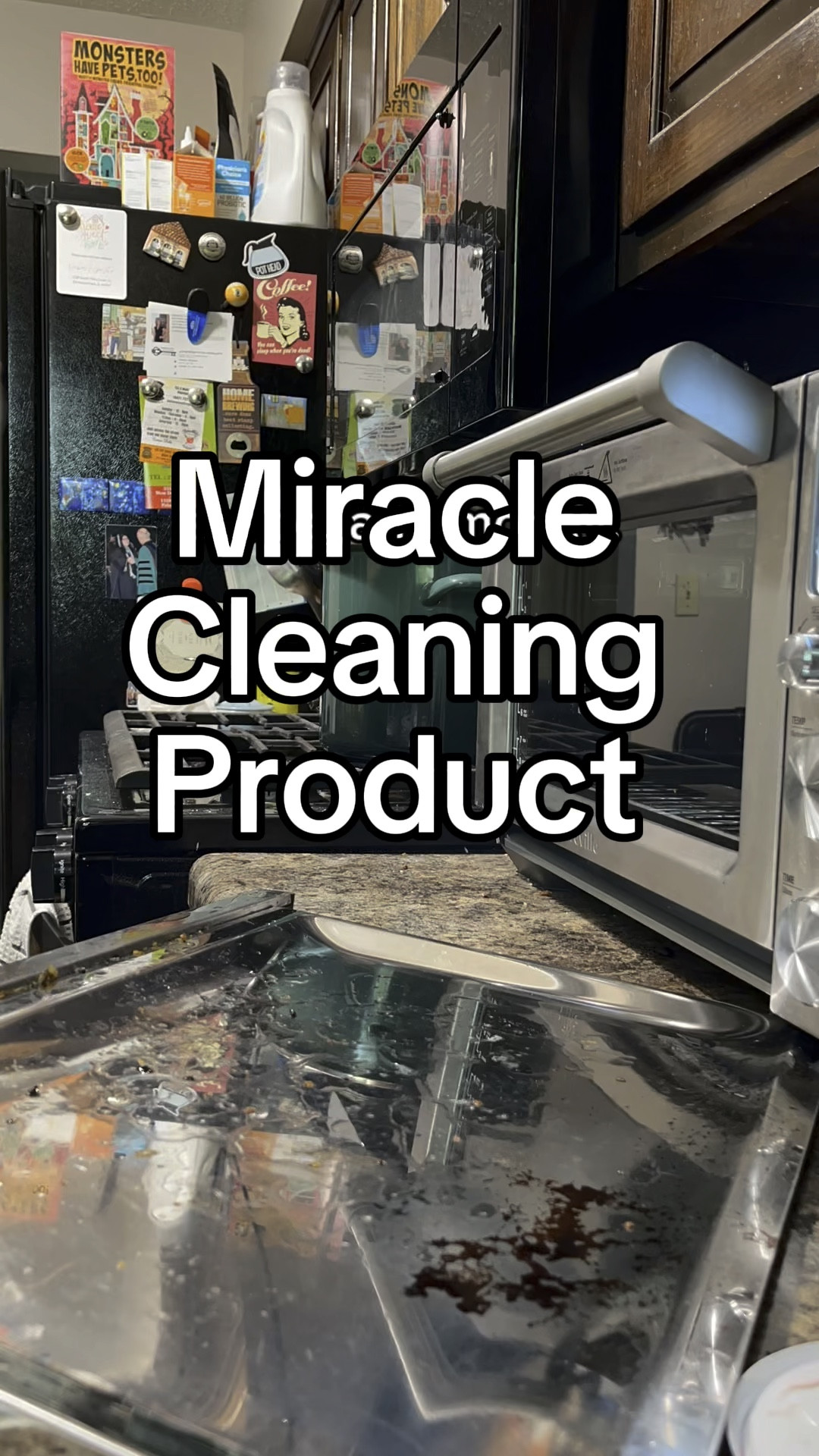 The Pink Stuff paste has made cleaning my oven easier than ever before and has saved me time, space, and money. It lasts much longer than any other liquid detergent.

It is great for cleaning all surfaces and removing stains, grease, or grime from just about anything including stoves, kitchen floors, metal, ceramics, porcelain, marble, wood, silverware, jewelry, glass shower doors, fiberglass doors, glass stove tops, countertops, toilet, sinks, bathtub, car wheels, stainless steel, and more. 

The Pink Stuff paste won't leave any scratches or streaks.

#LTKVideo #LTKHome #LTKFindsUnder50