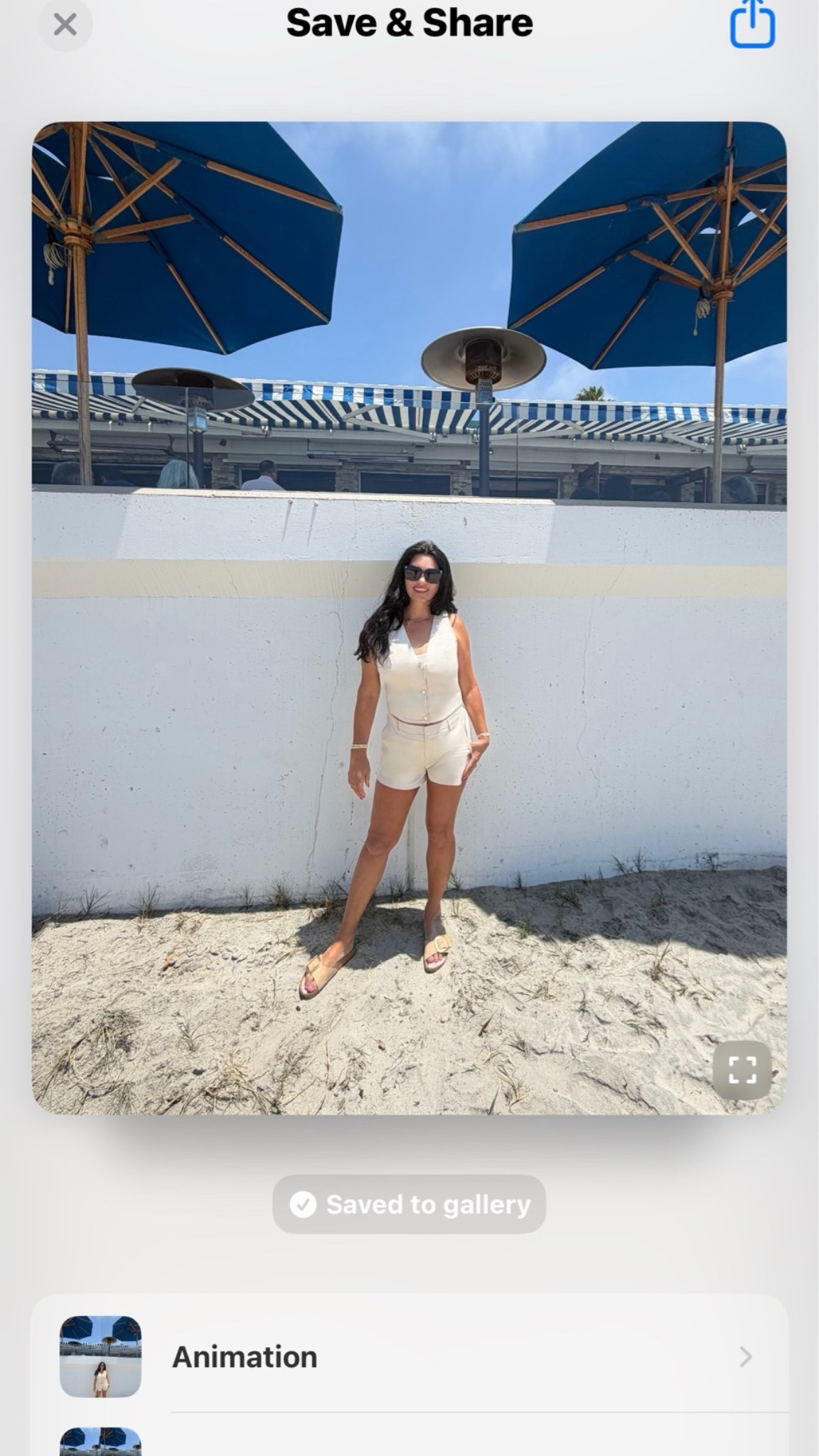 Summer Outfits! 🌸

I love this matching set! These khaki shorts and matching vest take the guesswork out of my vacation outfit!

I paired it with brown Birkenstocks for a casual & comfy look.

#summeroutfitsbeach #vacationoutfitsover40
#shorts #brownslides #sunglasses