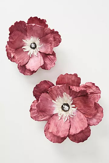 Georgina Wall Flowers, Set of 2 | Anthropologie (US)