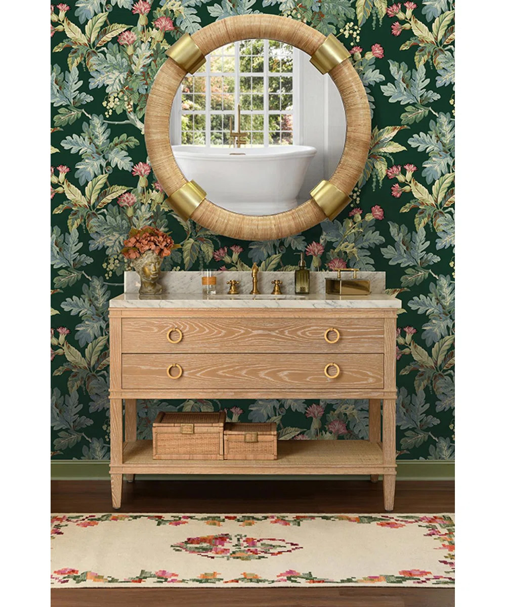 Cutler 36.5'' Single Bathroom Vanity with Carrara Marble Top | Wayfair North America