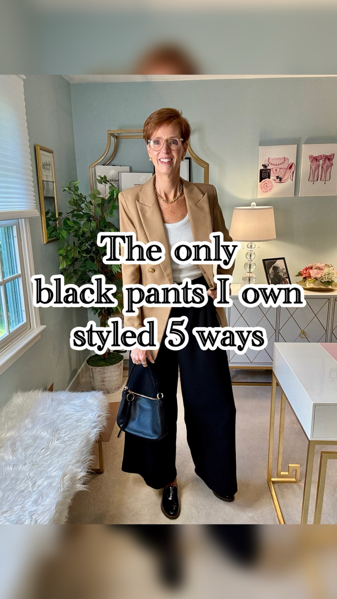 The only pair of black pants in my closet has to earn its space.

So instead of showing you one “perfect” black pants outfit, I wanted to show you what actually makes this pair useful: I can wear them with sneakers, a blazer, denim, brown accessories, leopard print — and get five completely different outfits from the same pair.

That versatility is exactly what I look for before I call something a wardrobe staple.

These are the same black pants I talked about in this week’s Closet Chat, and today I’m putting them to work: casual, polished and somewhere in between.

Which would you actually wear: 1, 2, 3, 4 or 5?

Save this when you need black pants outfit ideas, and send it to someone who always says she has “nothing to wear” with black pants.

I’m sharing the full outfit details, fit + sizing and shopping links in Stories today.

#BlackPantsOutfits #ClassicStyleOver40 #Over50Style #TallStyle

#LTKootd #LTKOver40 #LTKTall