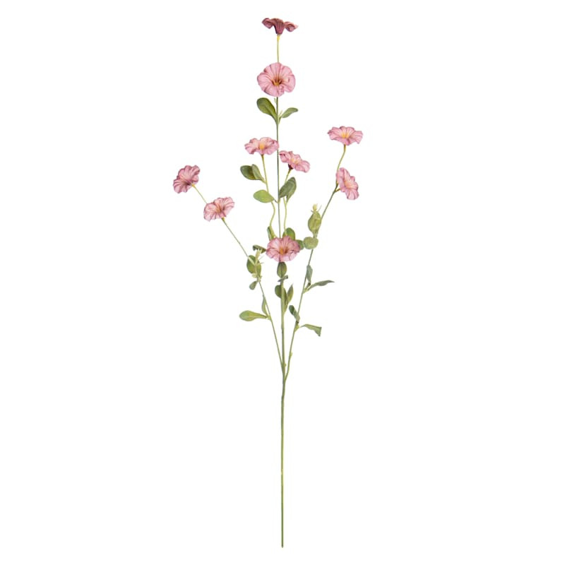 Pink Morning Glory Spray, 34" | At Home