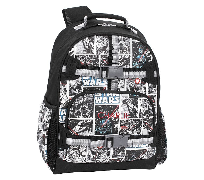 Mackenzie Star Wars™ Comics Glow-in-the-Dark Backpacks | Pottery Barn Kids