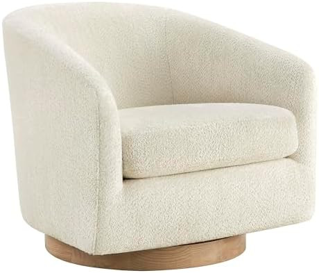 CHITA Swivel Accent Chair, Fully Assembled Fabric Barrel Armchair with FSC Certified Upholstered ... | Amazon (US)