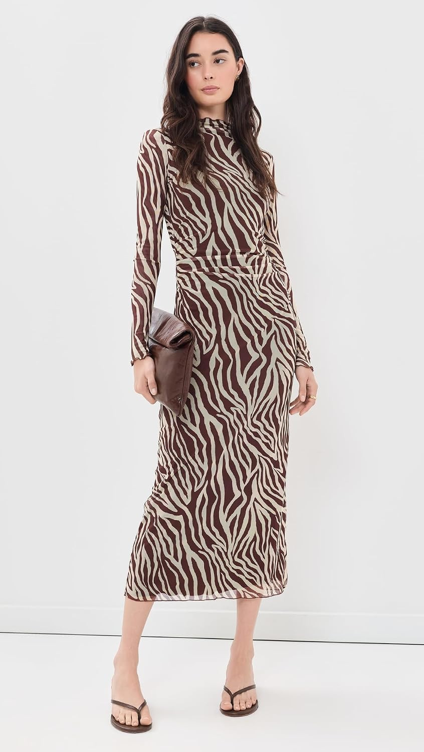 Z SUPPLY Women's Sevilla Zebra Dress | Amazon (US)