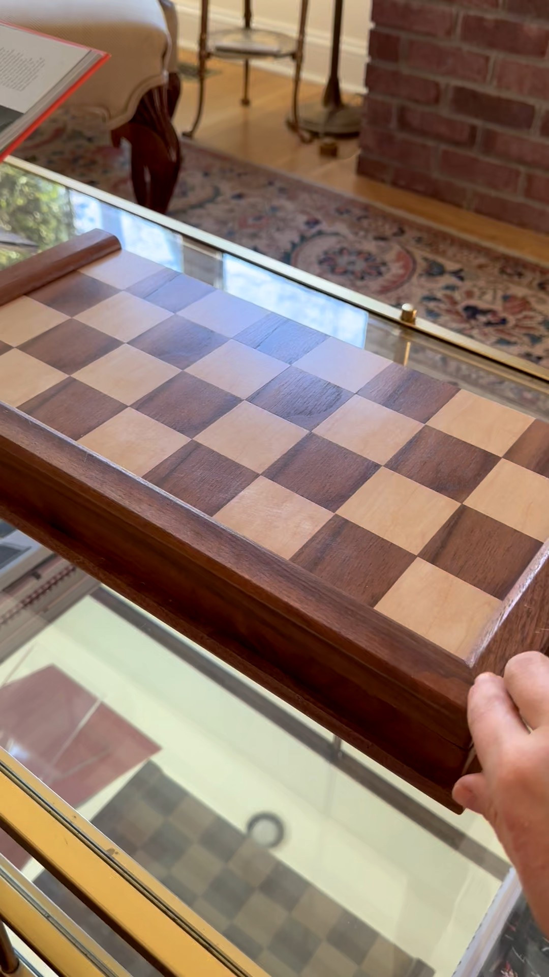 This vintage chess set is one of my favorite finds from my estate sale adventures. Rounding up some similar options both new and old. It’s a fantastic interest piece for coffee table styling and I love the warm color palette it brings to the table (literally!) 

#LTKHome #LTKStyleTip #LTKFindsUnder100