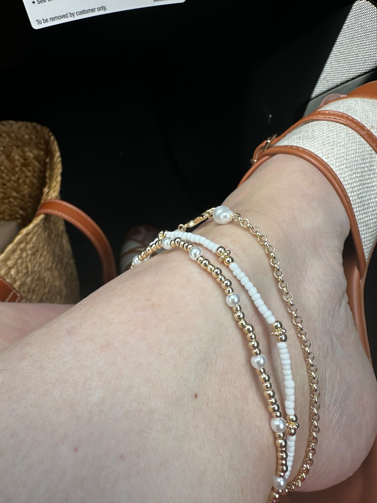 Current ankle bracelets come as a set. Flat sandals that I wore on vacation with dresses or to the beach.
Vici code trilbystyle40


#LTKFestival #LTKTravel #LTKootd
