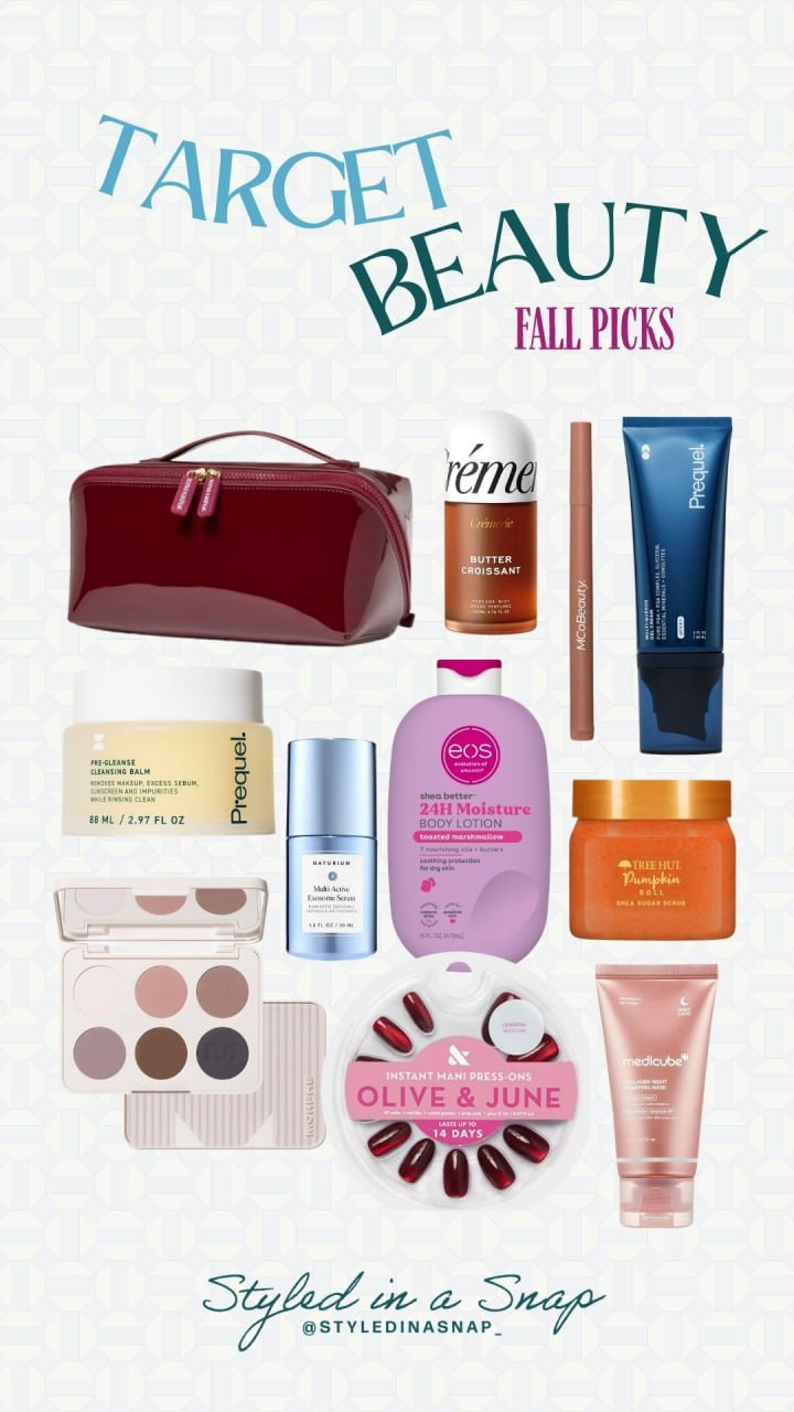 Target fall beauty picks. Everything you need to refresh your routine this season!

// Target Beauty, Beauty Finds, Beauty Favorites, Skincare, Makeup 

 #LTKselfcare #LTKSeasonal #LTKBeauty