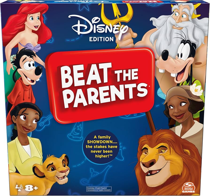 Beat The Parents Disney Edition Board Game Kids vs. Parents Family Board Games Fun Games Family G... | Amazon (US)
