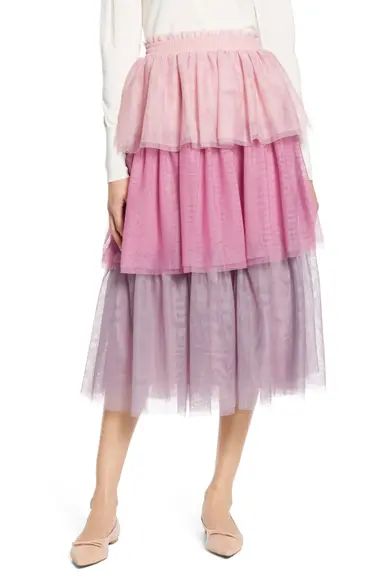 x Atlantic-Pacific Tiered Tulle Skirt | Nordstrom