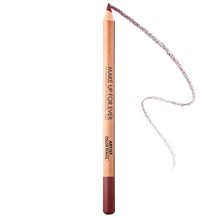 MAKE UP FOR EVER Artist Color Pencil: Eye, Lip & Brow Pencil 718 Free Burgundy 0.04 oz/ 1.41 g | Sephora (US)