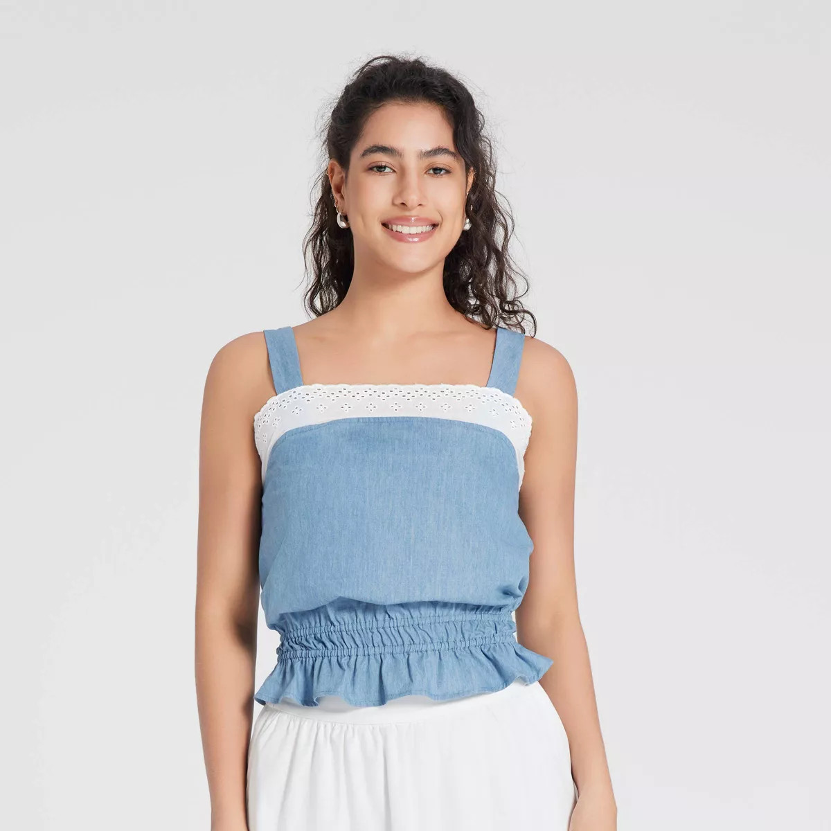 Women's Embroidered Cami - Universal Thread™ | Target