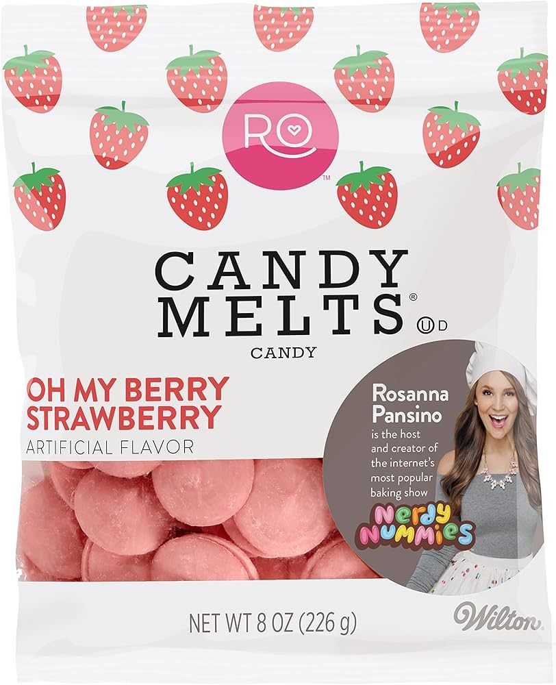 Wilton Strawberry Candy Melts, 0.3 pounds | Amazon (US)
