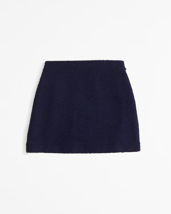 The A&F Scarlett Tweed Mini Skort | Abercrombie & Fitch (US)