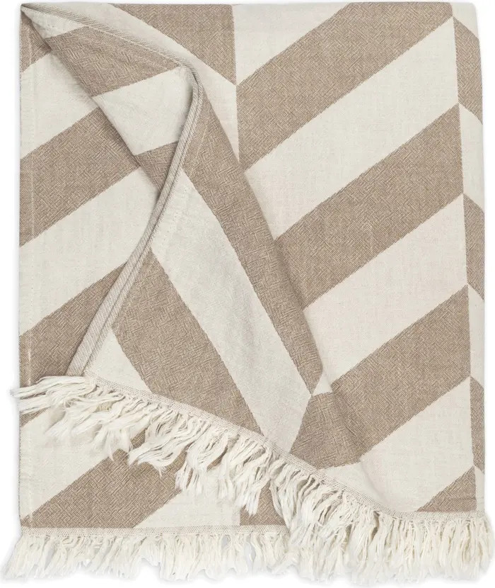 Paros Chevron Stripe Beach Towel | Nordstrom