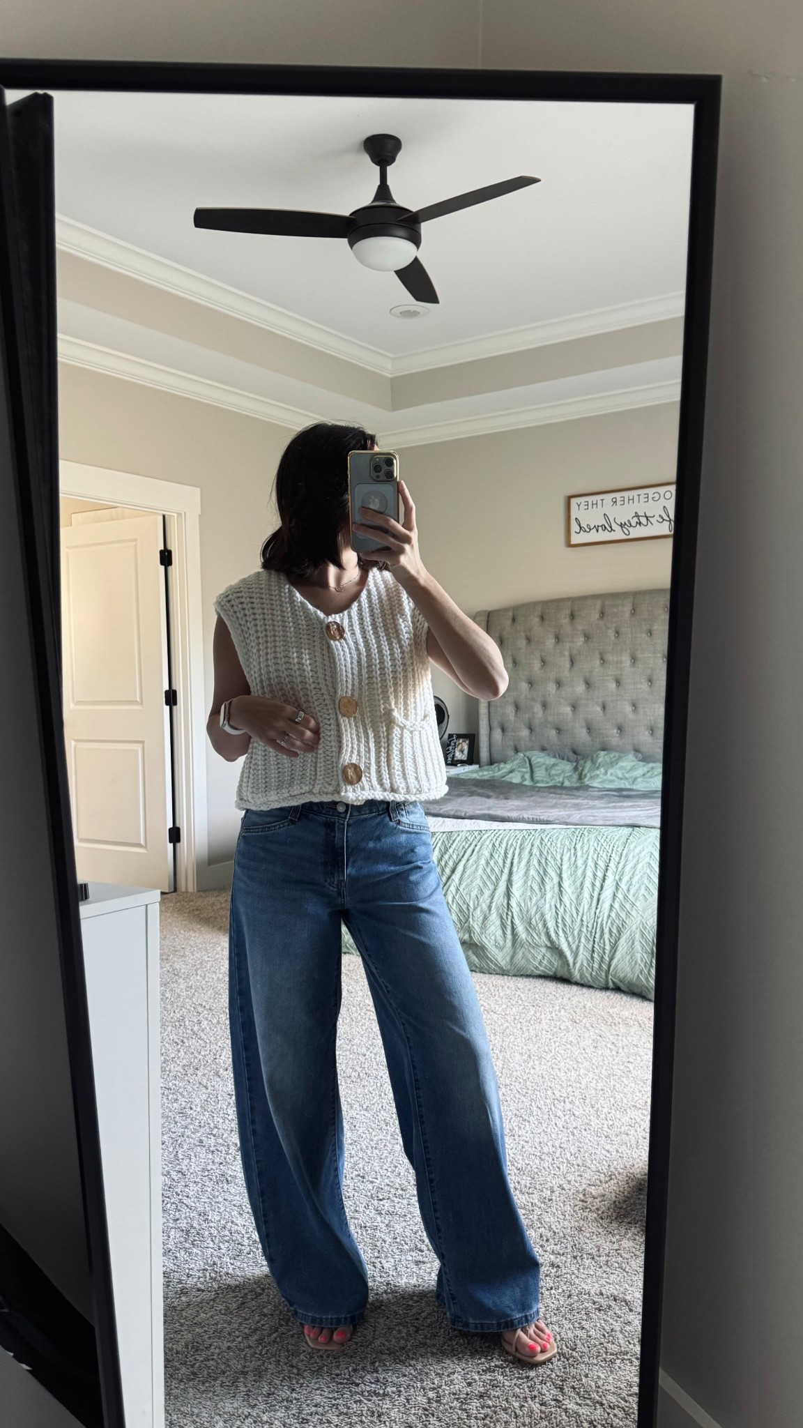 Easter ootd ✝️ @levi
top: XS || jeans: 26 
Amazon, Levi’s, denim, oura, Apple, happy Easter, church outfit, 

#LTKPetite #LTKgrwm #LTKootd