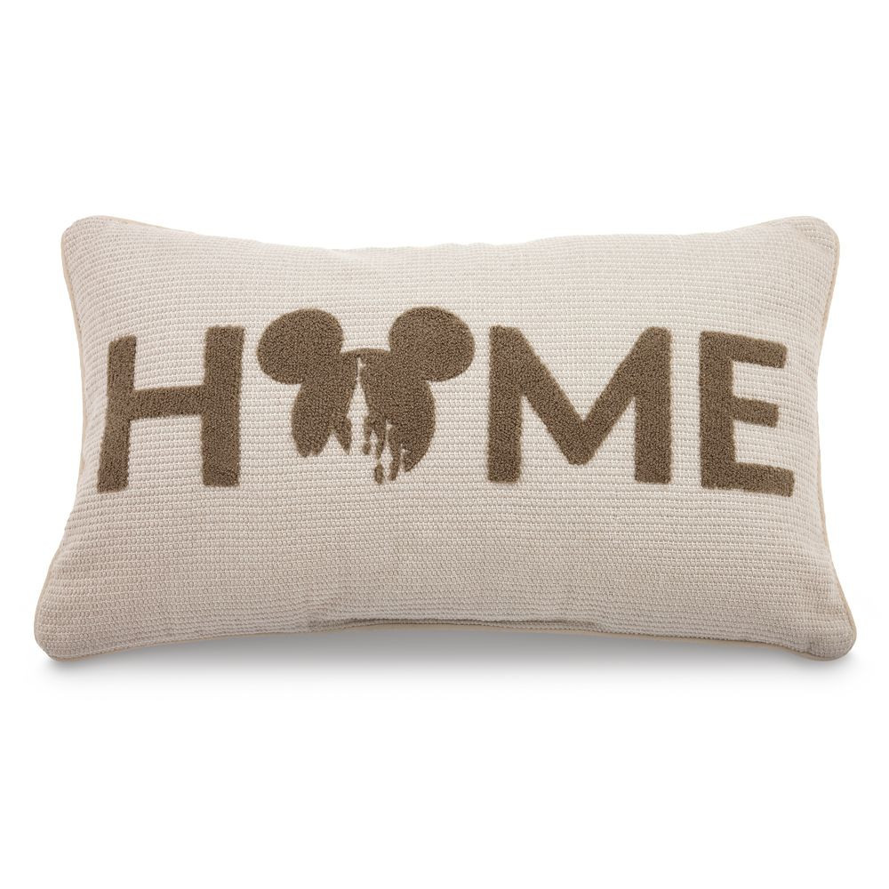 Mickey Mouse Icon ''Home'' Throw Pillow Mickey Mouse Home Collection Official shopDisney | Disney Store