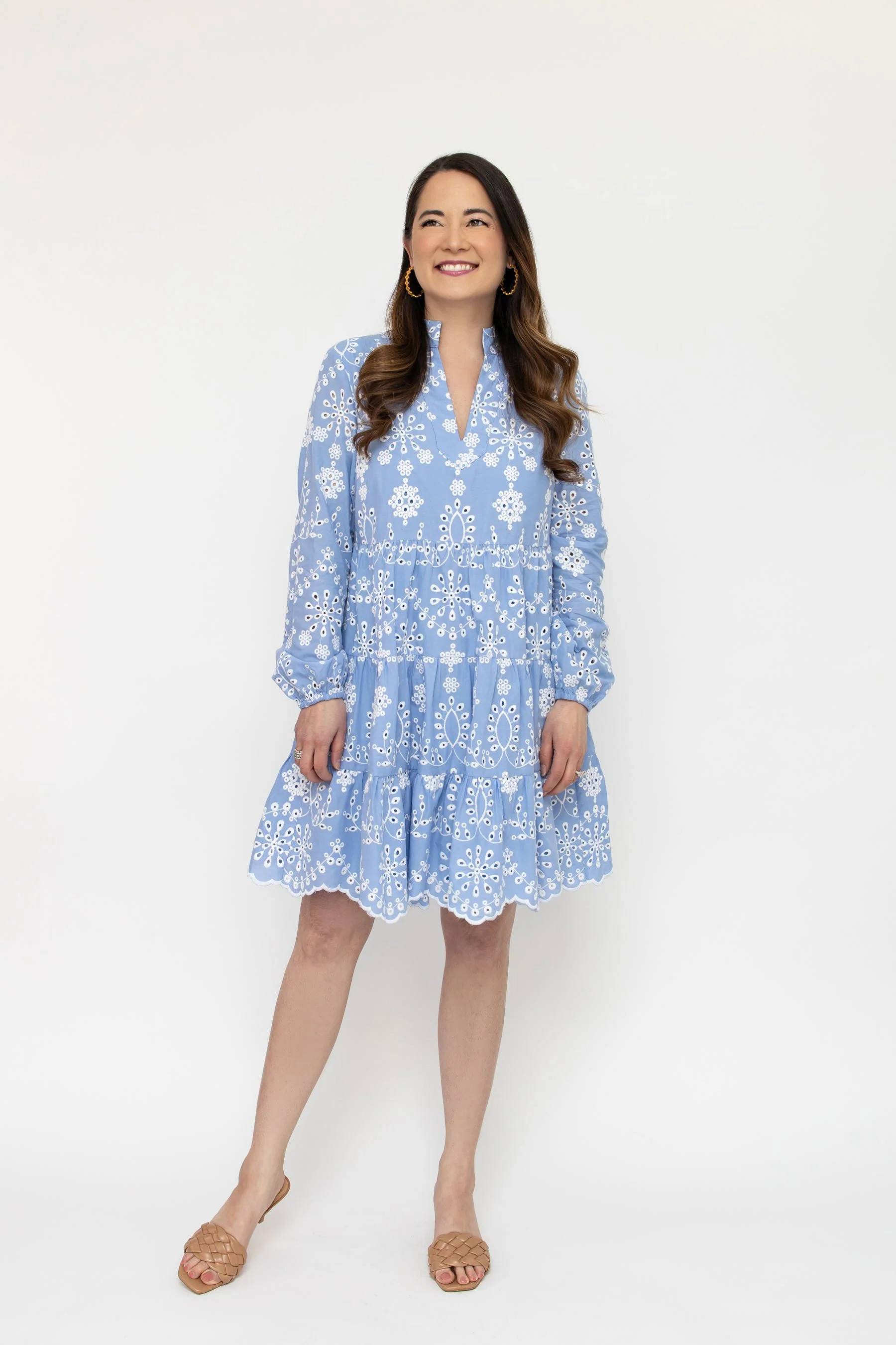 Charlotte Eyelet Dress | Sail to Sable