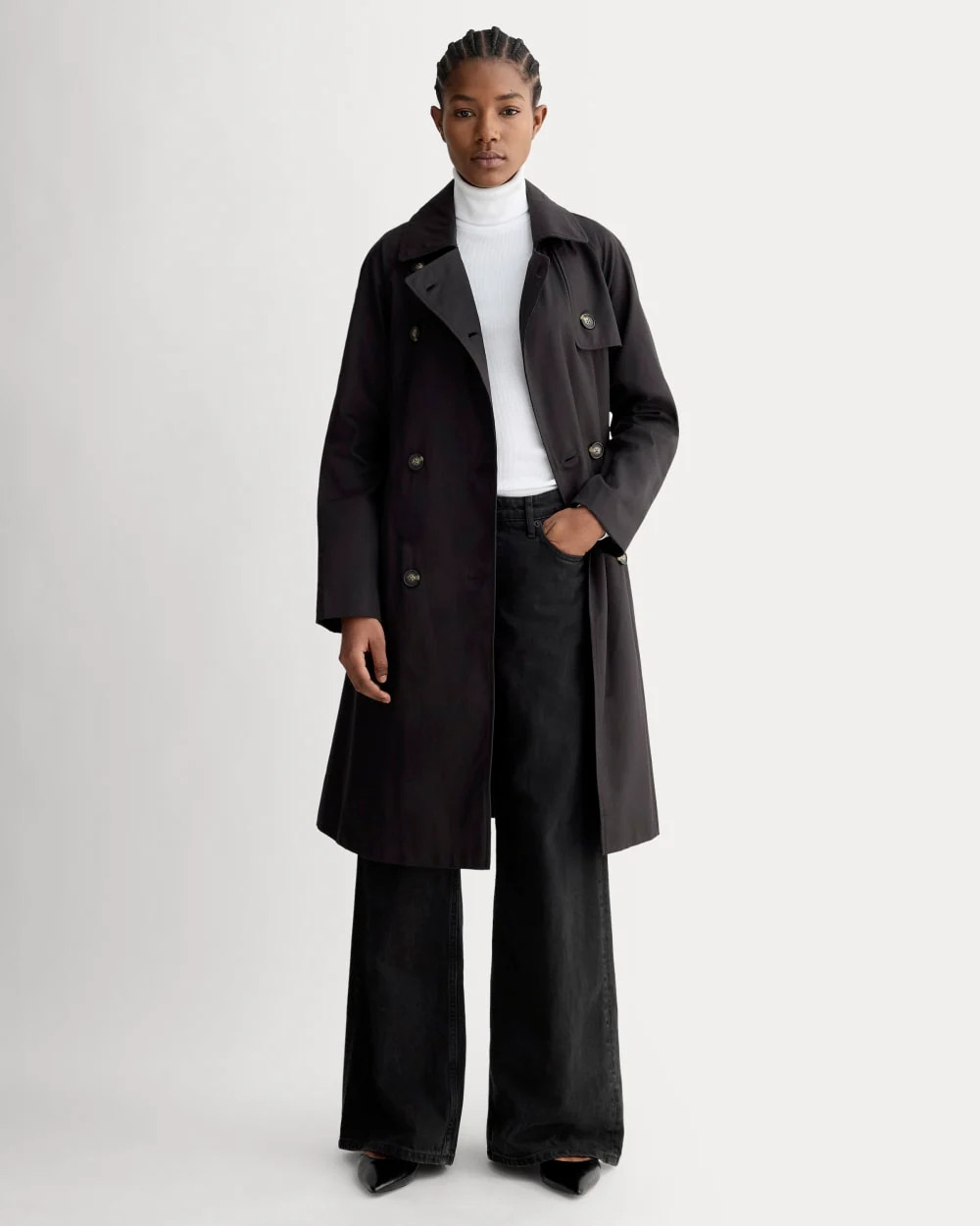 The Modern Trench Coat | Black | Everlane