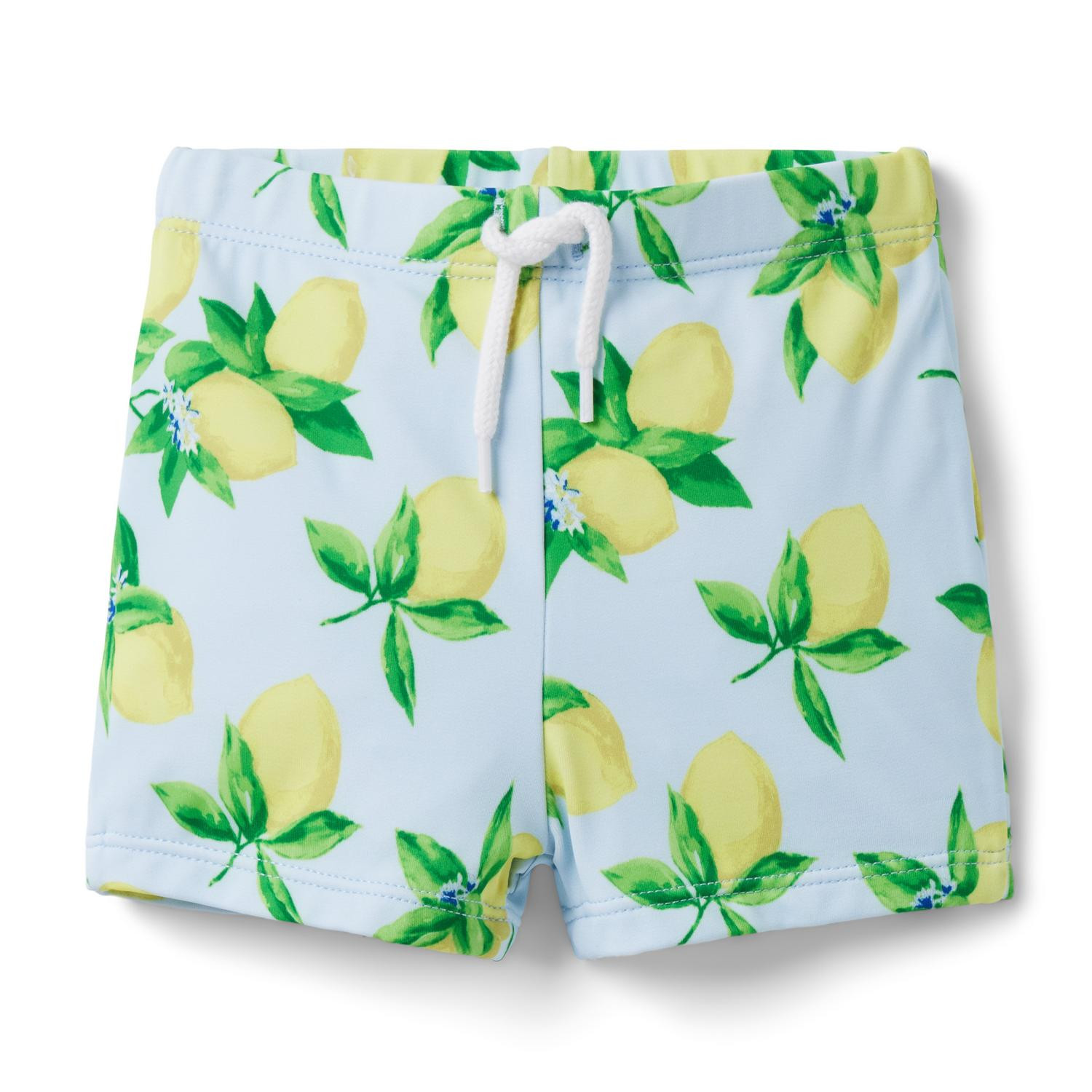 Recycled Lemon Baby Swim Short | Janie and Jack