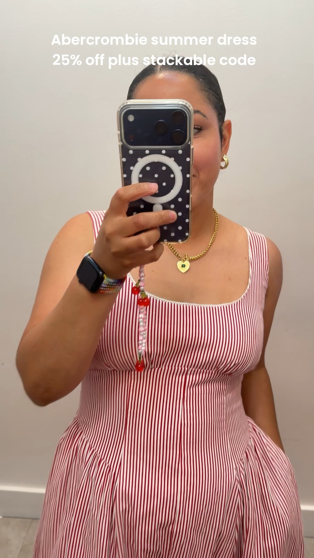 Flattering waist drop dress from @abercrombie wearing in a small and has pockets

#LTKSaleAlert #LTKSeasonal #LTKxAbercrombie