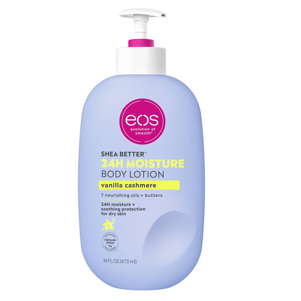 eos Shea Better Moisture Body Lotion - Vanilla Cashmere - 16 fl oz | Target
