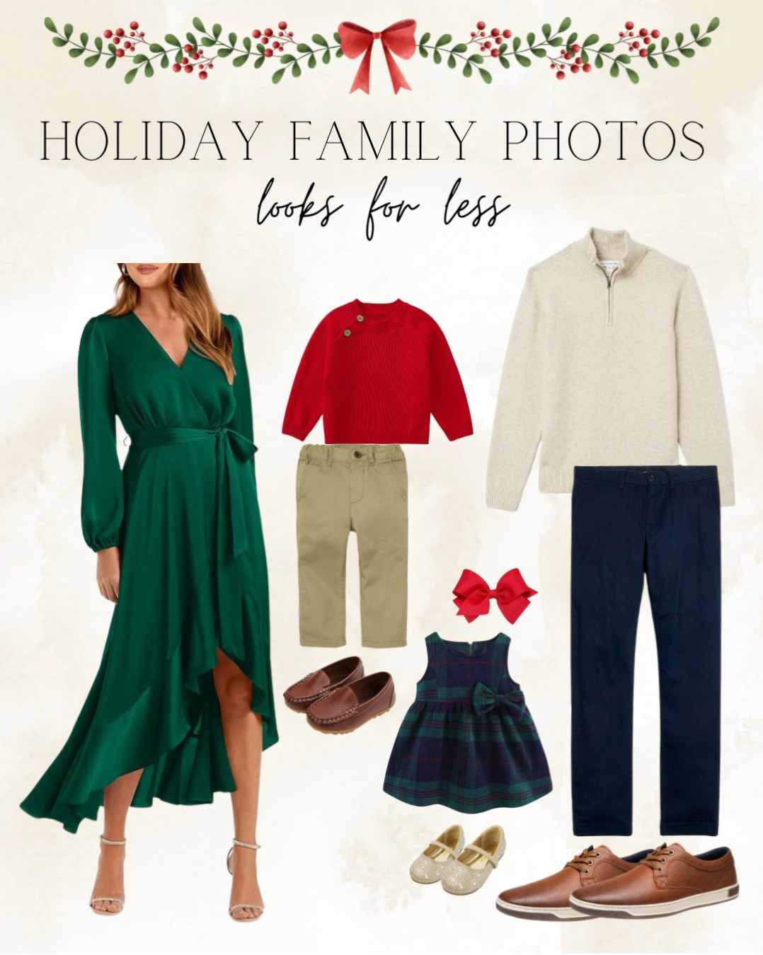 In case you’ve missed it, get these holiday family photo looks for less. Each item is under $100! More to come soon!
•
#kristieincarolina #liketkit #style #shopthepost 
#rewardstylebloggers #LTKseasonal
#rewardstylebloggers #holidayoutfits #holidayphoto #christmascard #outfitinspo #familyphotos #sweaterweather #LTKbaby

#LTKFindsUnder100 #LTKFamily #LTKHoliday