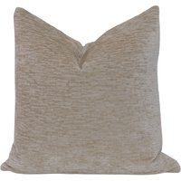 Beige Chenille Throw Pillow Cover, 20x20, Silky Warm Soft Chenille Pillow, Neutral Beige Pillow Cover | Etsy (US)