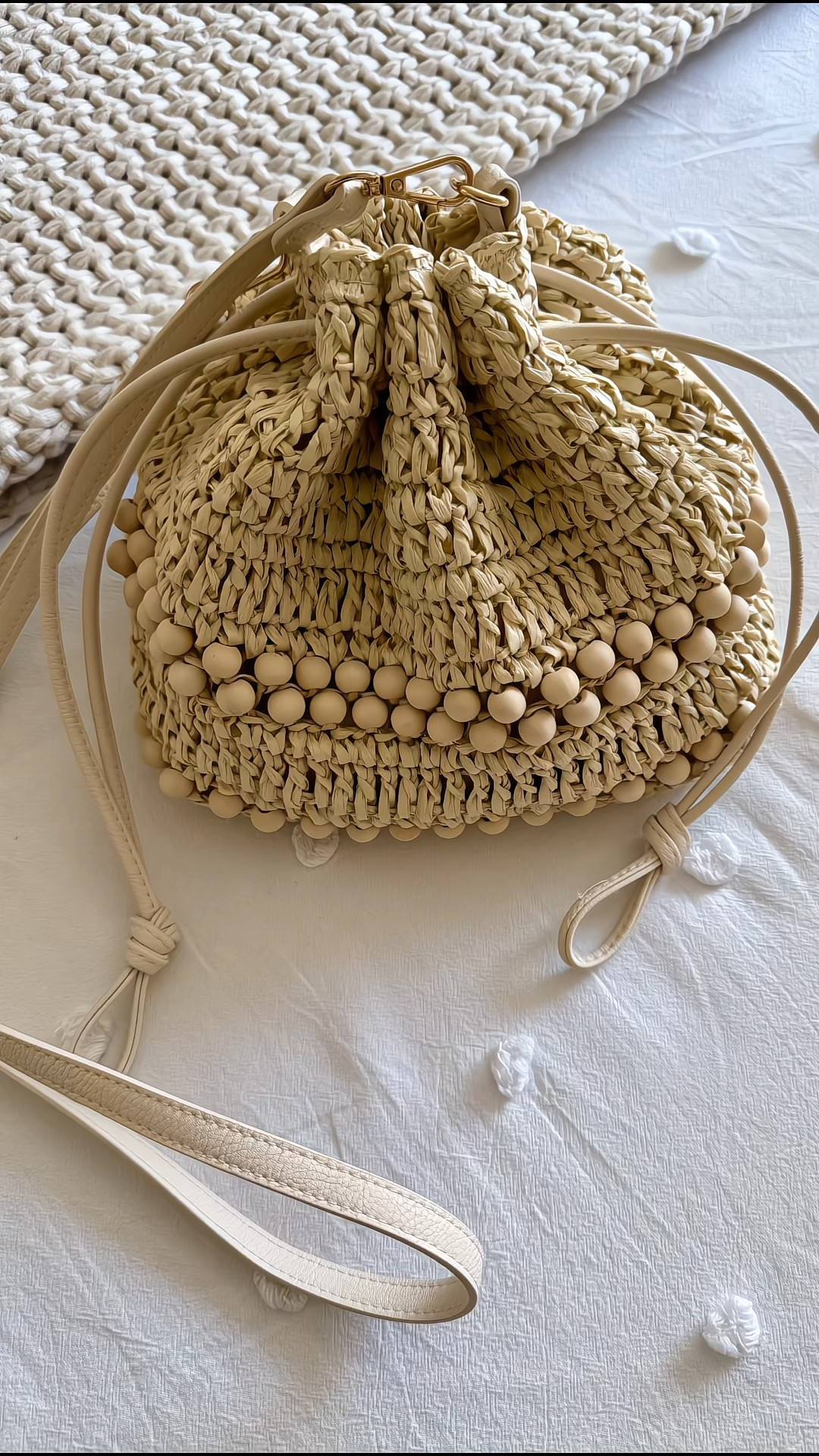 30% off now thru 5/10.
Cute straw crossbody bag for sprig and summer. Love the beaded details, it’s very spacious and lightweight. You can leave it uncinched to sit more flat against your body. It doesn’t cinch too tight though, but it does have a zipper pocket inside where you can put your valuables. Holds so many things. 



Beach bag, summer style, straw bag, bucket bag 

#LTKWatchNow #LTKSaleAlert

#LTKGiftGuide #LTKItBag #LTKTravel #LTKSeasonal #LTKFindsUnder50
