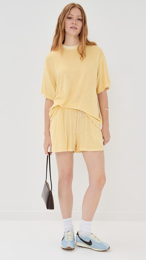 LE BOP Farrah Terry Shorts | Shopbop | Shopbop