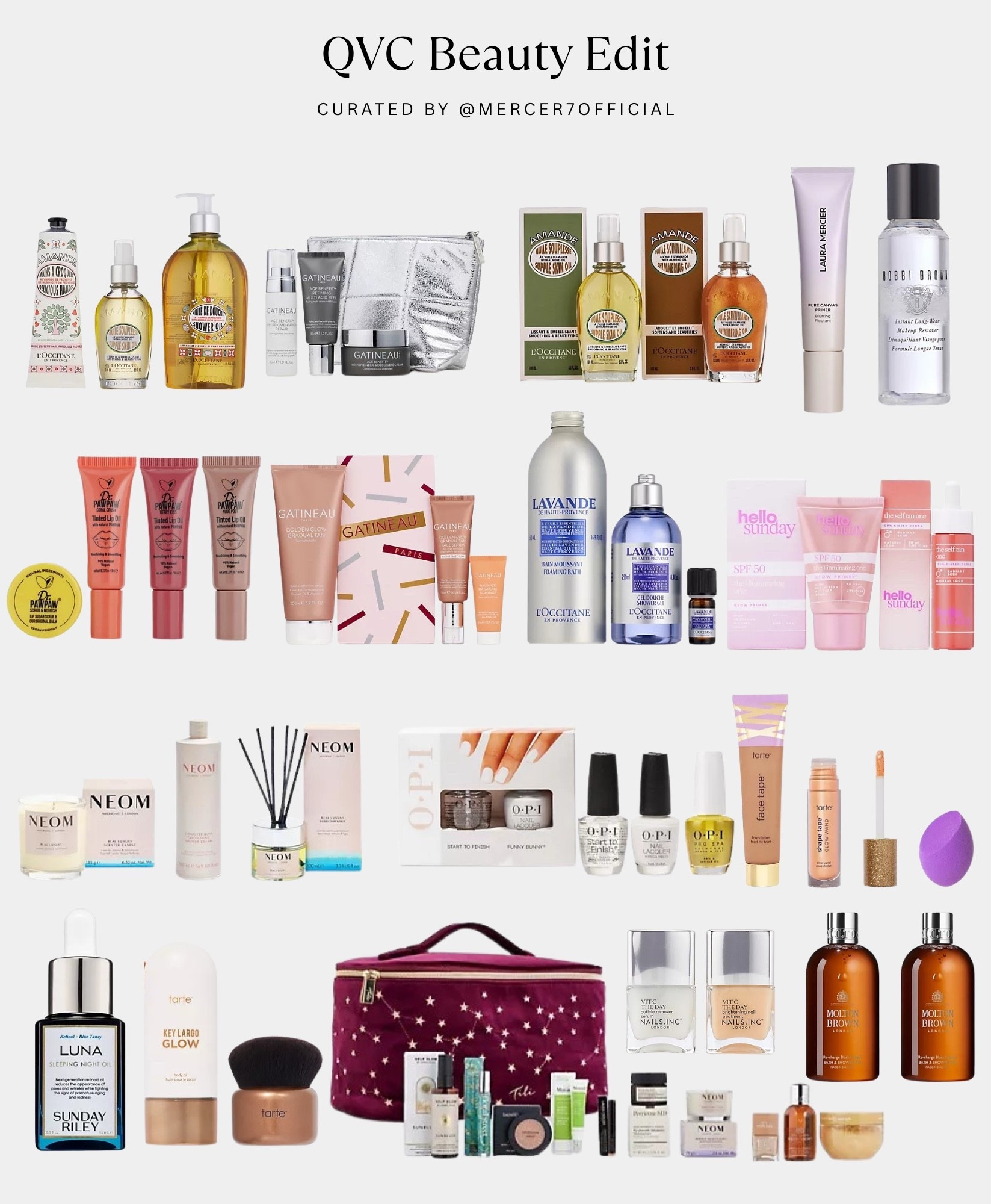 A selection of gorgeous products from QVC - whether you’re stocking up on your favourites or after a few last minute gifts, there’s something here for you! 

Ad 

#LTKgiftguide #LTKbeauty #LTKuk