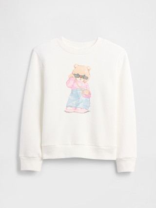Kids Wedge Crewneck Sweatshirt | Gap Factory