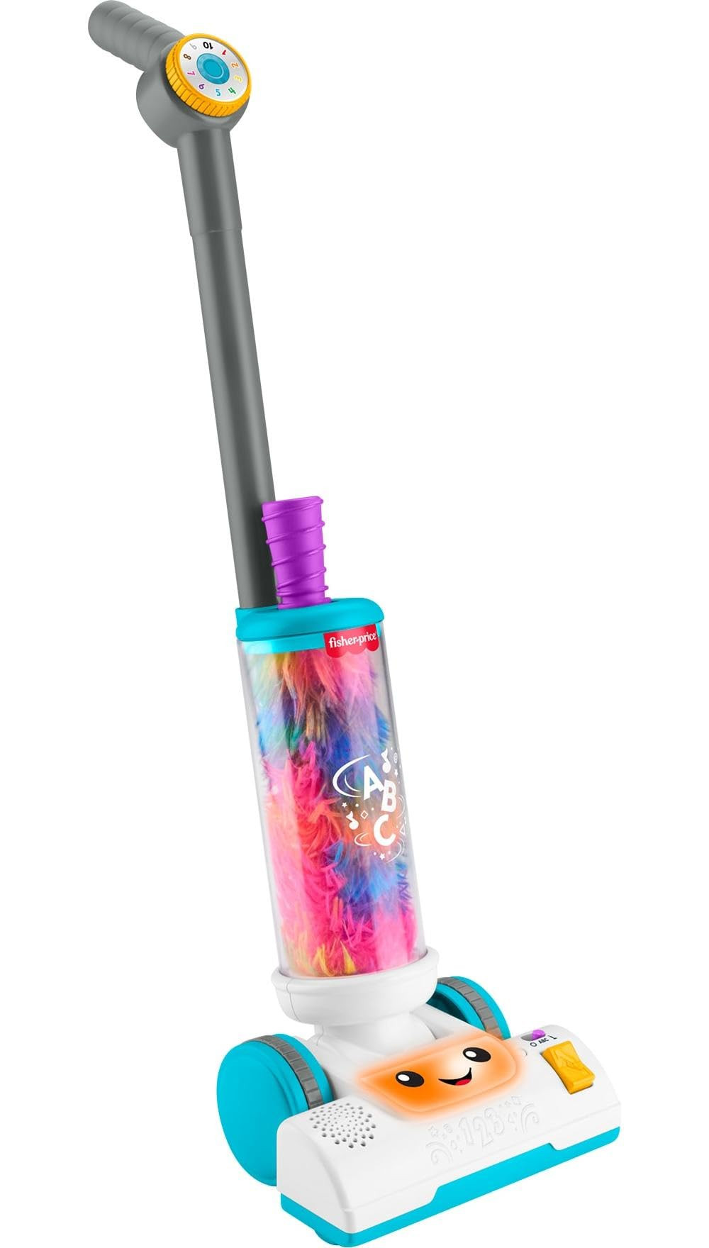 Fisher-Price Toddler Toy Laugh & Learn 2-in-1 Vacuum with Duster, Lights & Learning Songs for Pre... | Amazon (US)
