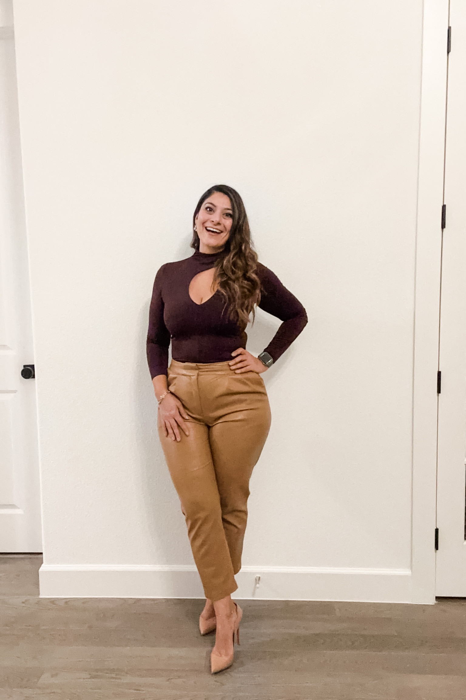 I love great vegan leather pants. Those are the best I’ve ever worn. They are super soft and fit great. I like this style because it hugs my curves nicely and is very comfortable. 

#ExpressPartner#ExpressYou #BFCMNovember2022