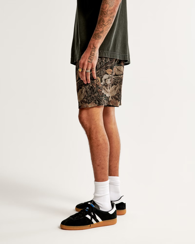 Retro Mesh Short | Abercrombie & Fitch (US)