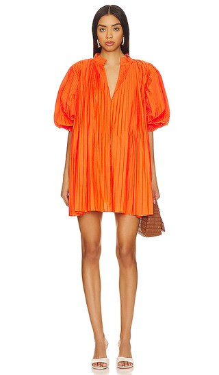 Oz Pleated Smock Dress in Jaffa | Revolve Clothing (Global)