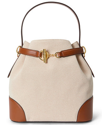 Canvas Medium Blaike Bucket Bag | Macy's