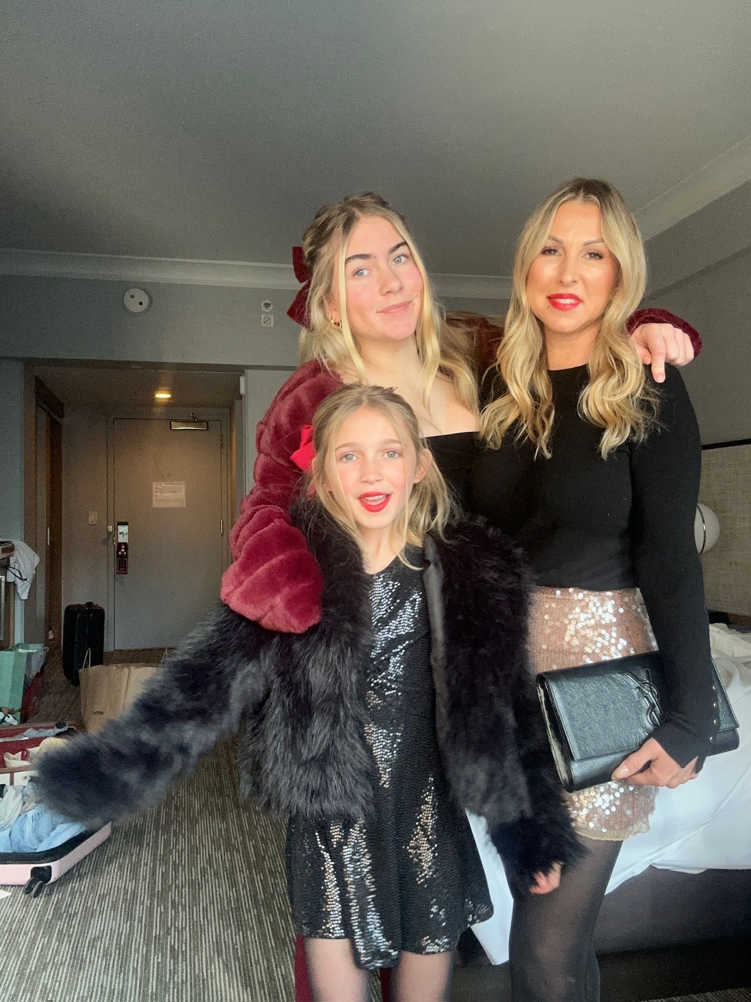 Nutcracker night in NYC ✨🩰✨
Dressed up with my girls for one of our favorite holiday traditions. Sparkle dresses, faux fur layers, and classic accessories make the perfect outfit formula for a winter night at the ballet — festive, timeless, and warm enough for city walks.

I love a holiday look that feels elevated but still comfortable, especially for events like The Nutcracker where you want a little glam without feeling overdone. Sequins + black tights + statement outerwear is always a win for Christmas season in New York.

Sharing our outfits so you can recreate these chic holiday looks for ballet nights, Christmas parties, or any festive winter outing.

#LTKSeasonal #LTKHoliday #LTKootd