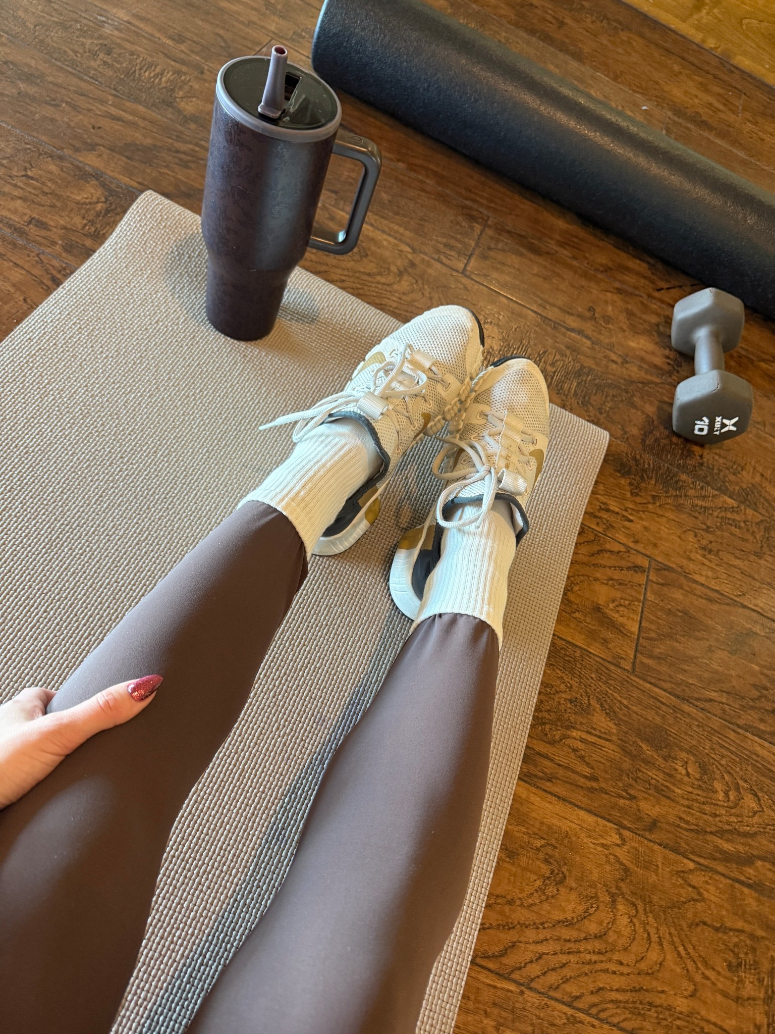 Linking my favorite leggings to workout in. I keep a HydroJug with me always! Linking two different styles. The Sport is super convenient with the top handle.

#LTKActive