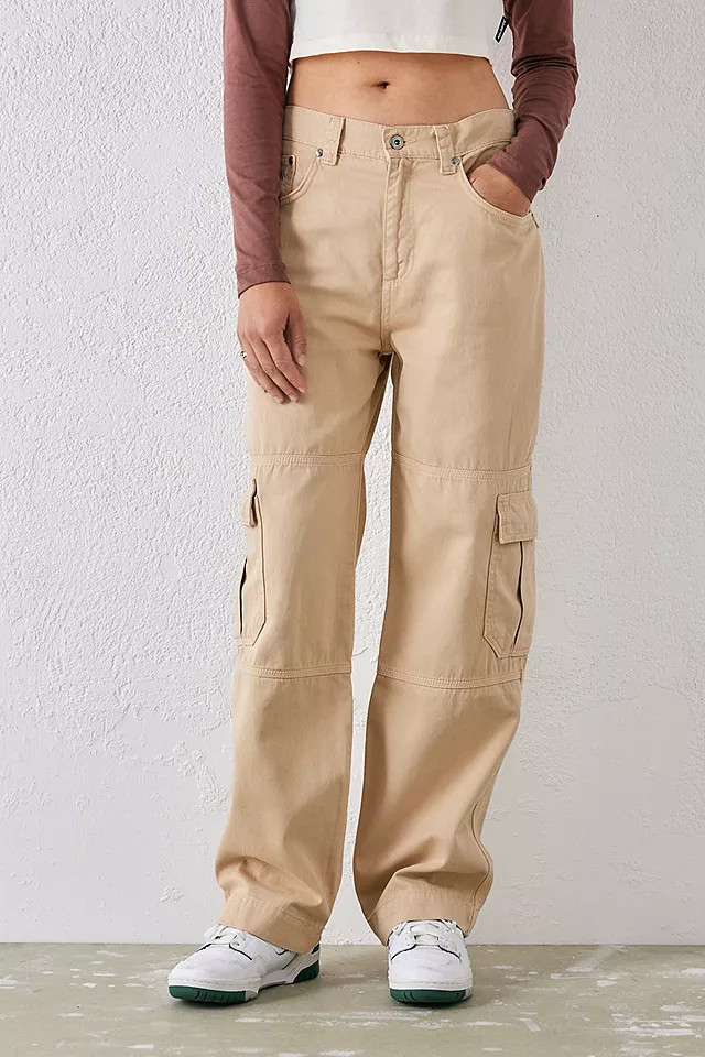 Kickers Camel Cargo Trousers | Urban Outfitters (EU)